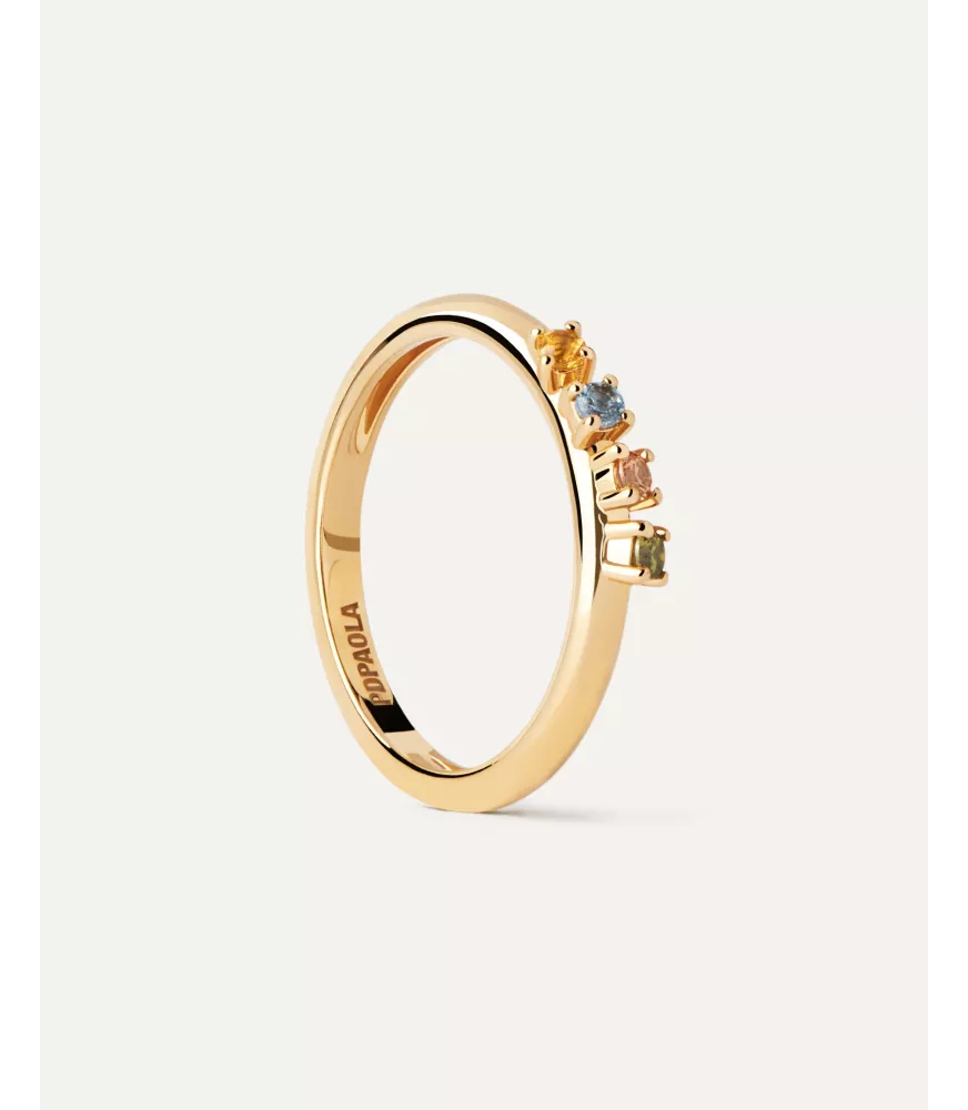 Anillo Rainbow Wing, P D Paola, colección Básicos de joyeria.