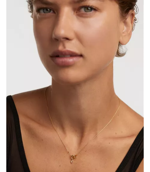 Collar Lily Melocotón, P D Paola, colección Básicos de joyeria.