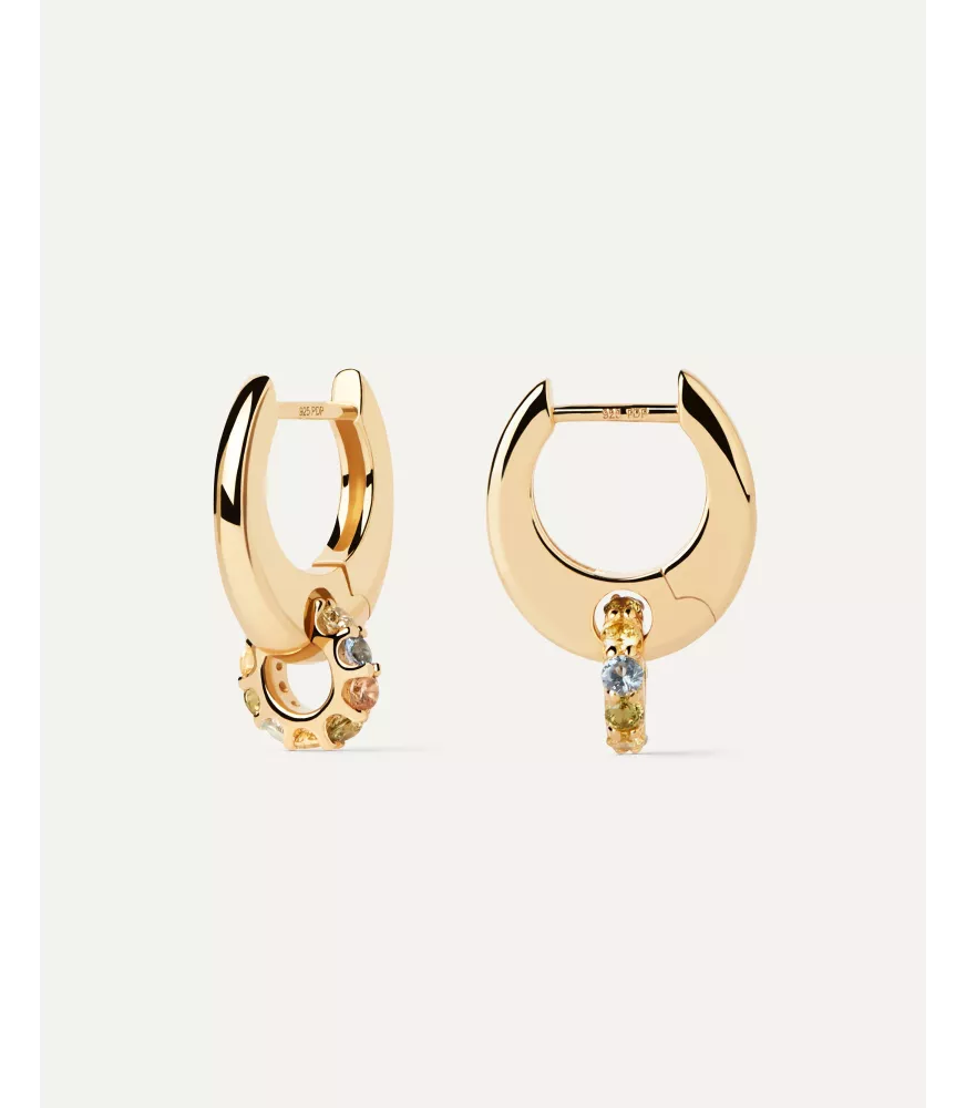 Pendiente individual Spin, P D Paola, colección básicos de joyeria.