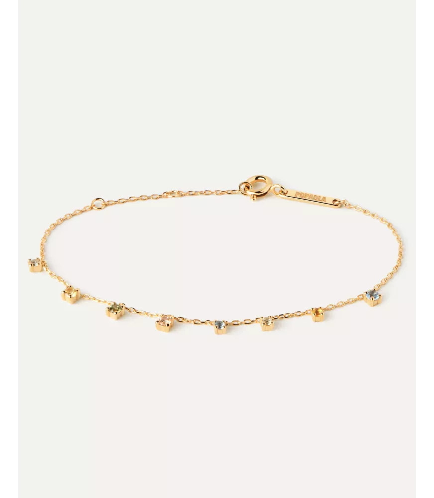 Pulsera Rainbow Salsa, P D Paola, colección Básicos de joyeria.