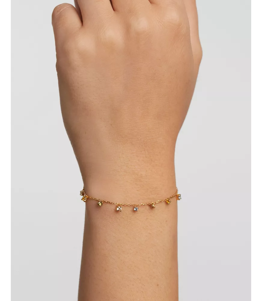 Pulsera Rainbow Salsa, P D Paola, colección Básicos de joyeria.