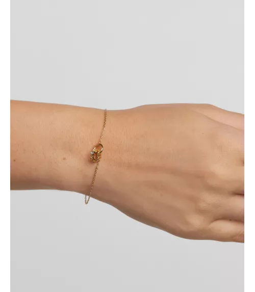 Pulsera Rainbow Spin, P D Paola, colección Básicos de joyeria.