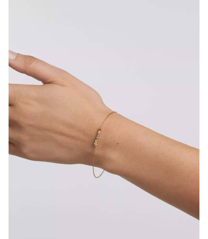 Pulsera Rainbow, P D Paola, colección Básicos de joyeria.