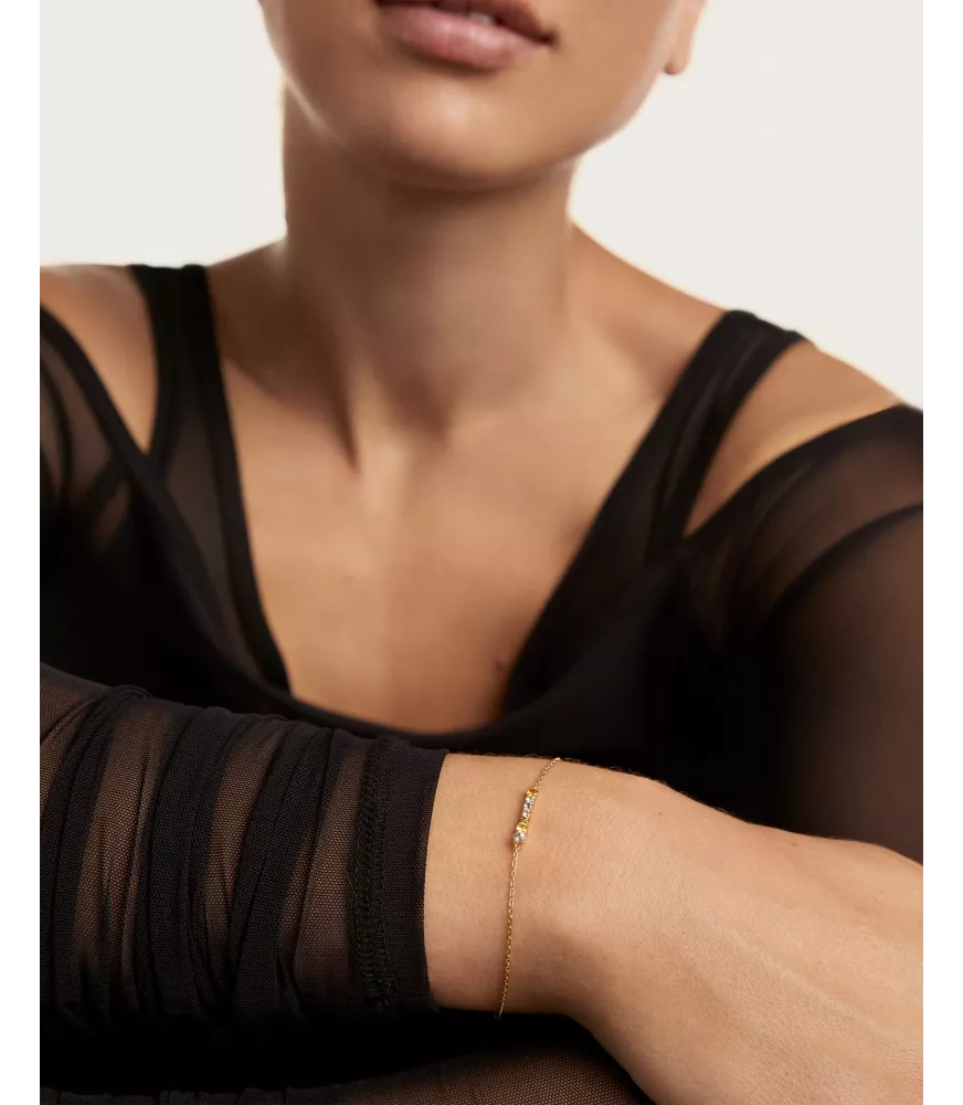 Pulsera Rainbow, P D Paola, colección Básicos de joyeria.