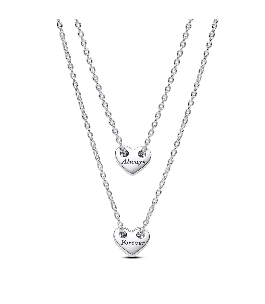 Collar Divisible en plata de ley Para Siempre​