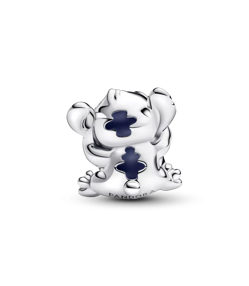 Charm en plata de ley Stitch Tarta de Cumpleaños de Disney​