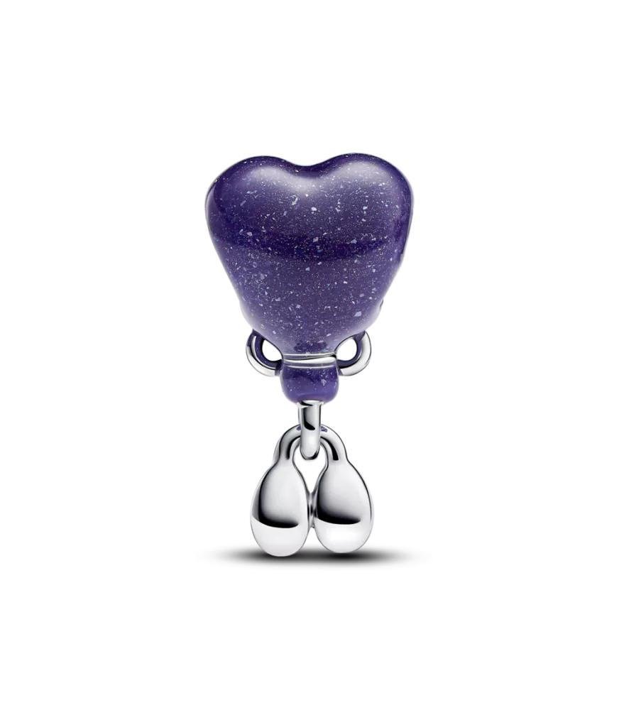 Charm en plata de ley Gender Reveal Niña que Cambia de Color 