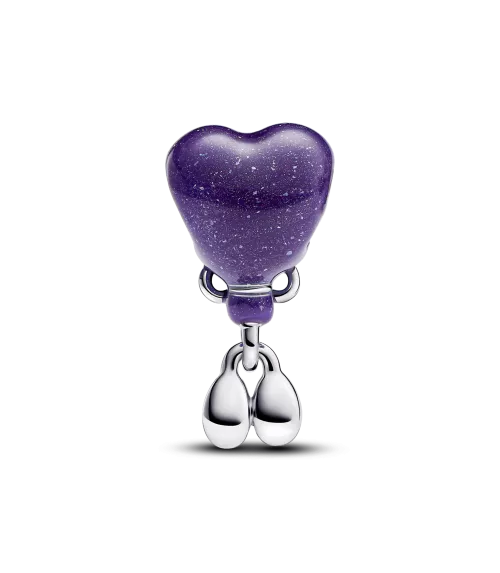 Charm en plata de ley Gender Reveal Niño que Cambia de Color 