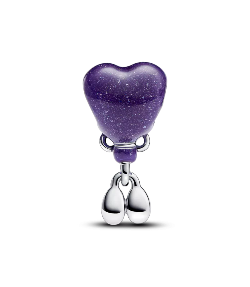 Charm en plata de ley Gender Reveal Niño que Cambia de Color 