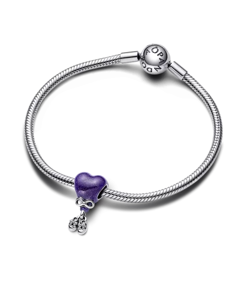 Charm en plata de ley Gender Reveal Niño que Cambia de Color 