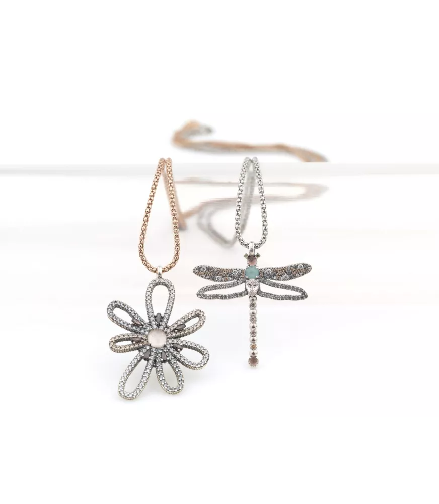 Colgante Sunfield Lilly, en plata de ley. CL064730