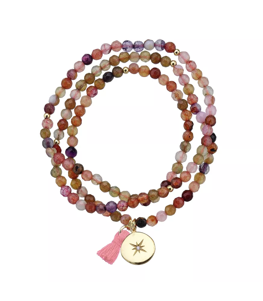 Pulsera Jolie, de Duran Exquse en plata dorada. 00512404