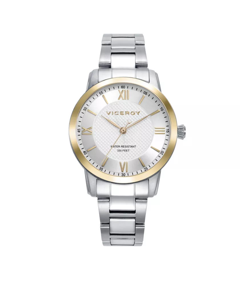 Reloj Viceroy mujer, cuarzo, analógico y 3 agujas . 