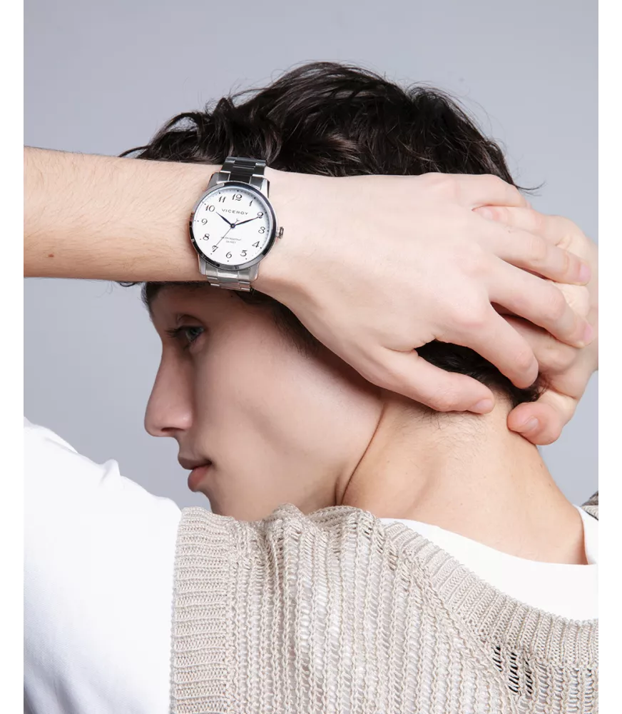 Reloj Viceroy hombre, cuarzo, analógico y 3 agujas . 