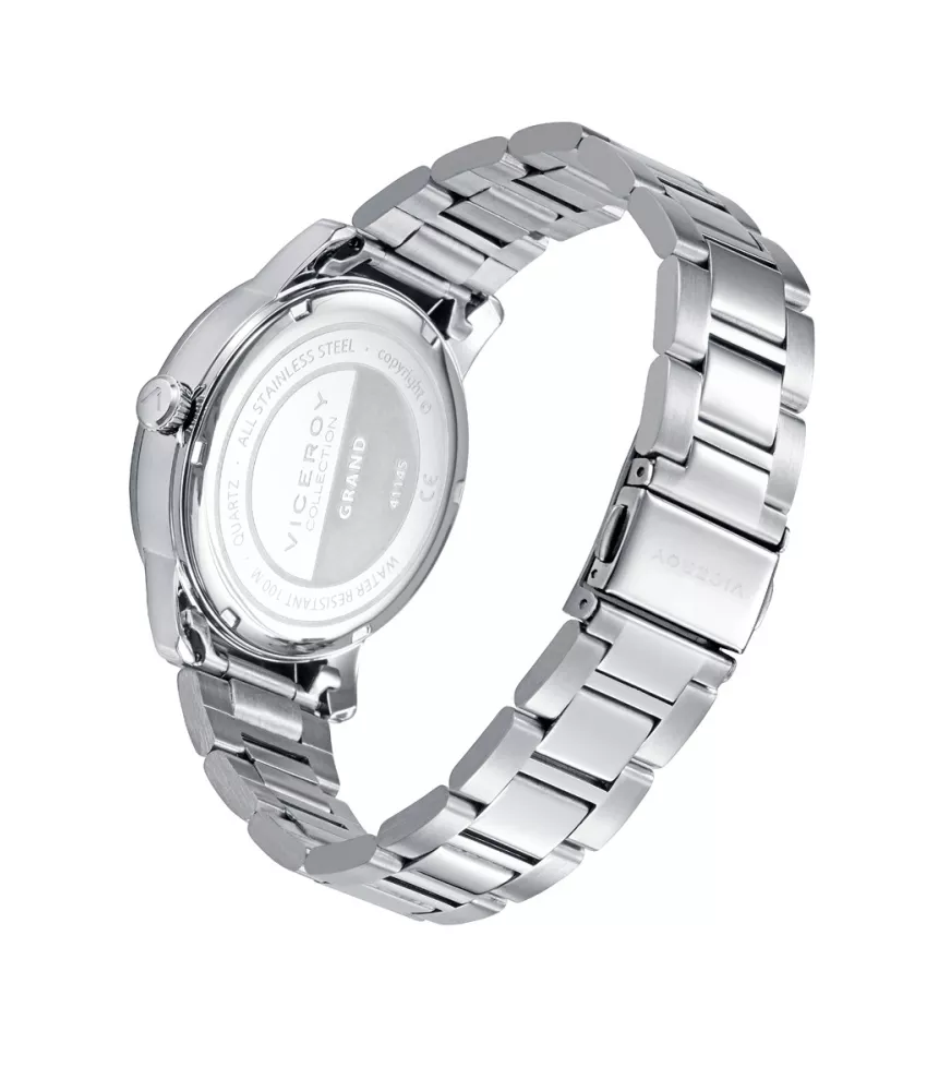 Reloj Viceroy hombre, cuarzo, analógico y 3 agujas. 
