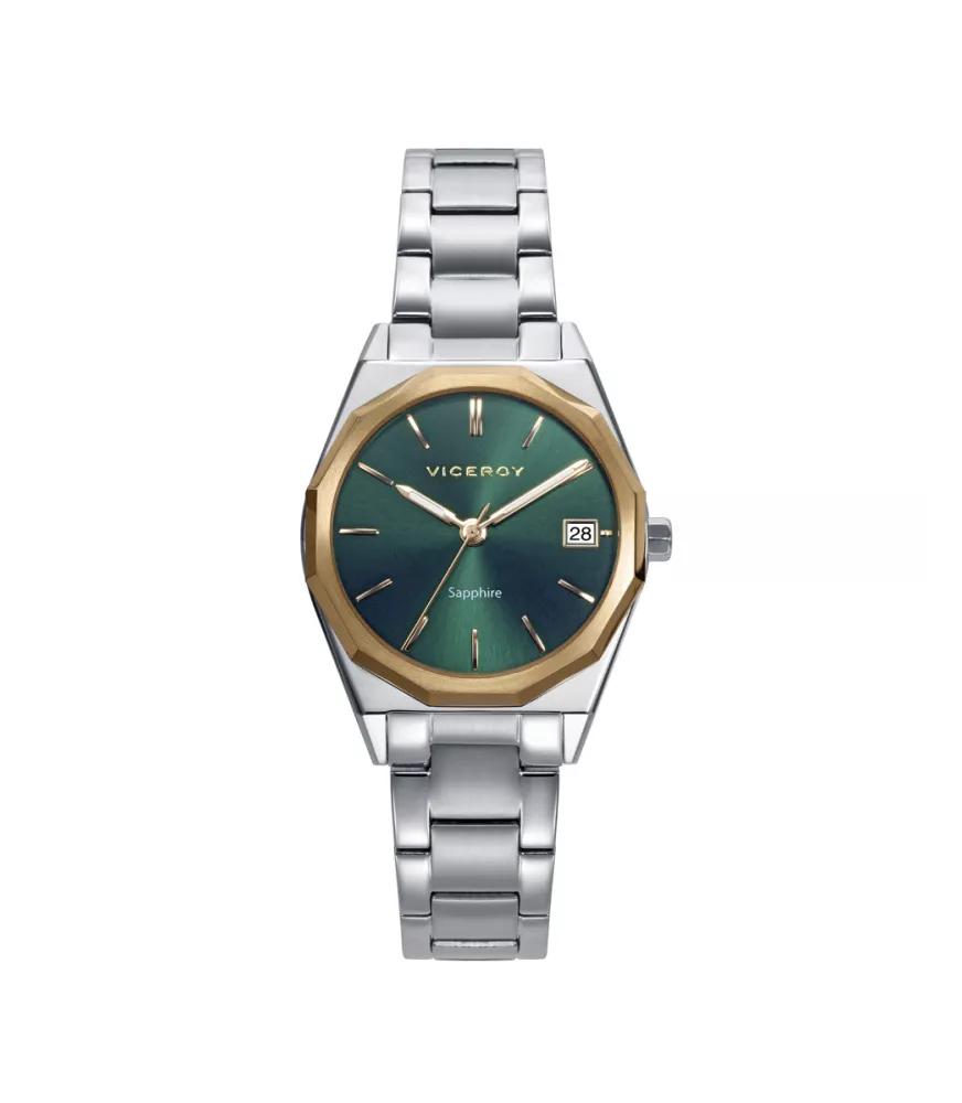 Reloj Viceroy mujer, cuarzo, analógico ,3 agujas y calendario . 