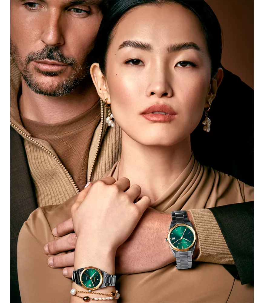 Reloj Viceroy hombre, cuarzo, analógico ,3 agujas y calendario . 