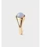Anillo Ágata Azul Moon, P D Paola, colección Aqua.