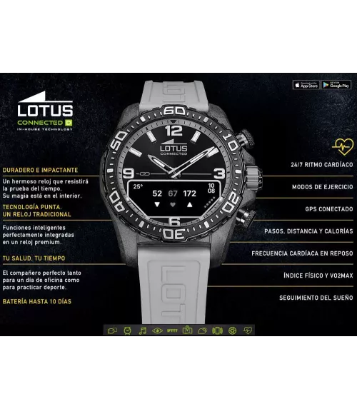 Reloj Lotus 20000/8 para hombre de la colección Lotus Connected.