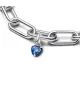 Charm Mini Colgante Pandora ME en plata de ley Chakra Corazón Azul