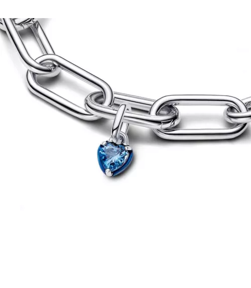 Charm Mini Colgante Pandora ME en plata de ley Chakra Corazón Azul