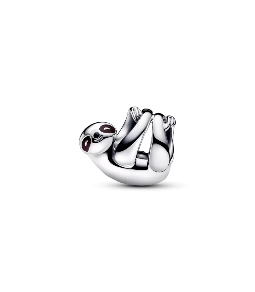 Charm en plata de ley Perezoso Colgante 