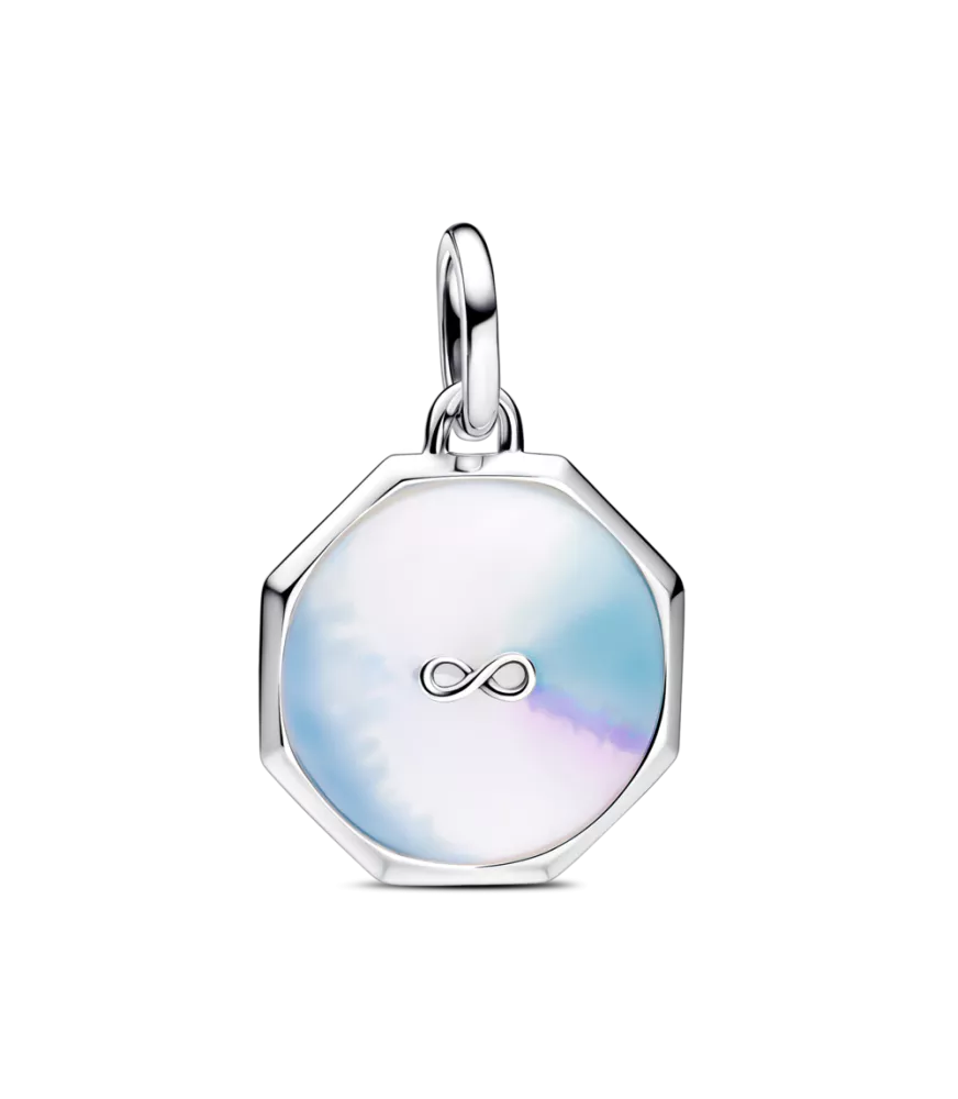 Charm Medallón Pandora ME en plata de ley Infinito 