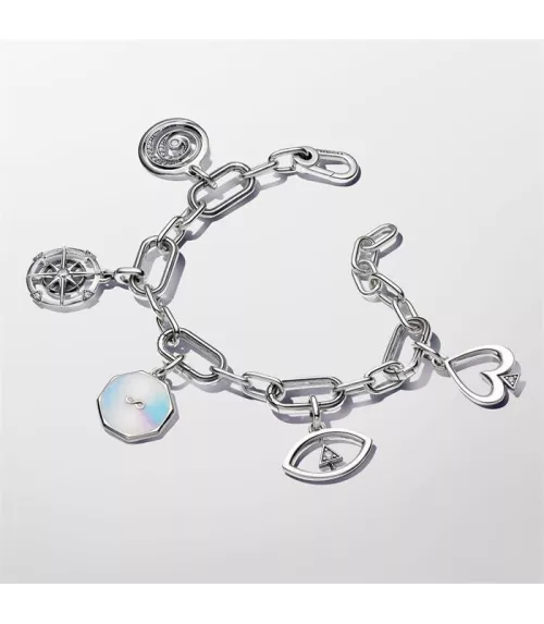 Charm Medallón Pandora ME en plata de ley Infinito 