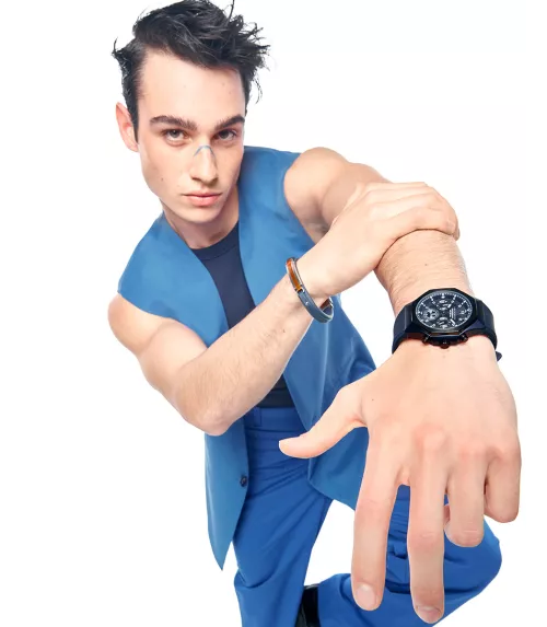 Reloj Viceroy hombre, cuarzo, analógico, 3 agujas y cronógrafo.