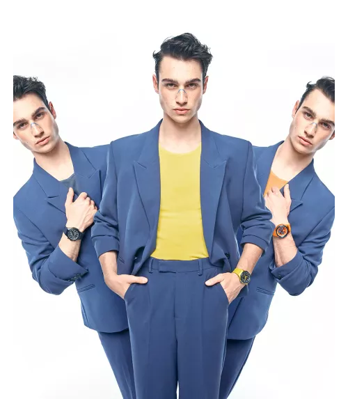 Reloj Viceroy hombre, cuarzo, analógico, 3 agujas y cronógrafo.