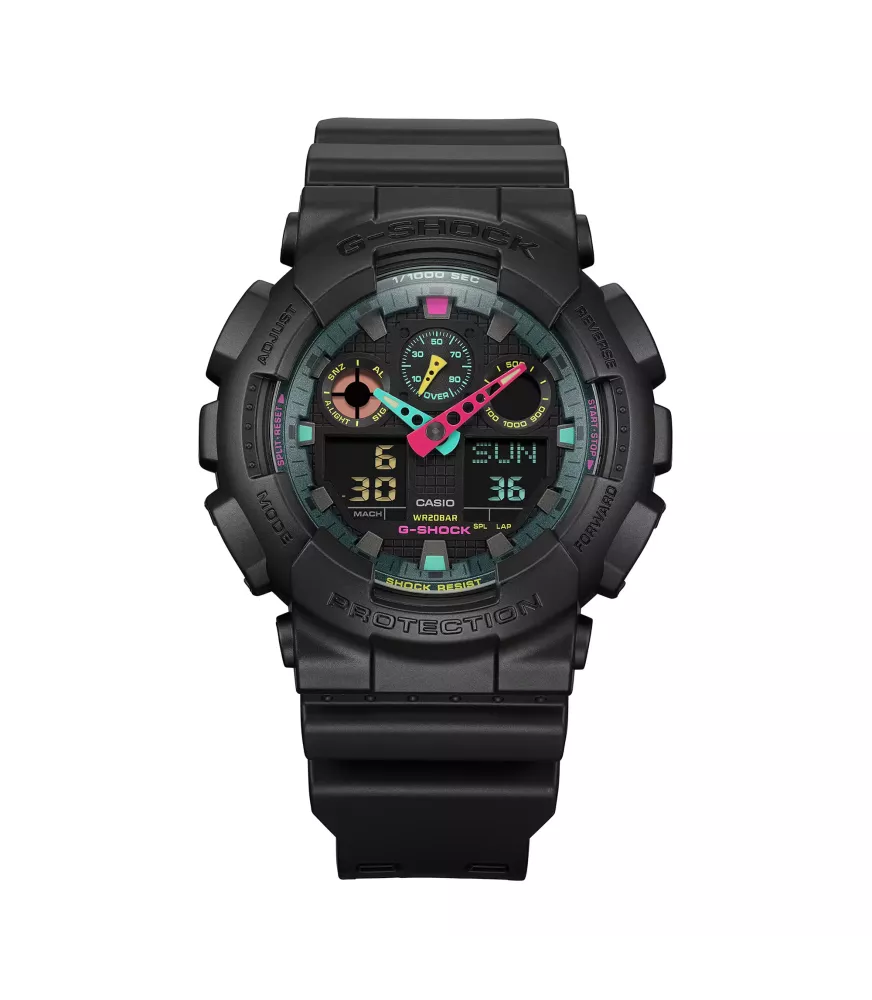 Reloj Casio G-Shock Multi Fluorescent Accents GA-100MF-1AER
