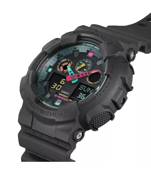 Reloj Casio G-Shock Multi Fluorescent Accents GA-100MF-1AER