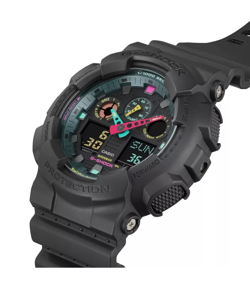 Reloj Casio G-Shock Multi Fluorescent Accents GA-100MF-1AER
