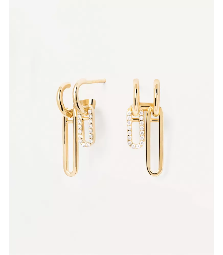 Pendientes Vanilla, P D Paola, colección Básicos de joyería.