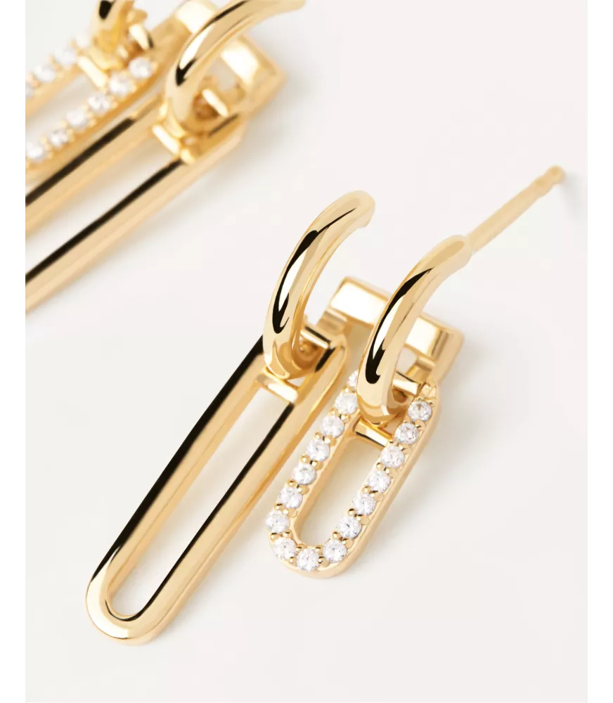 Pendientes Vanilla, P D Paola, colección Básicos de joyería.