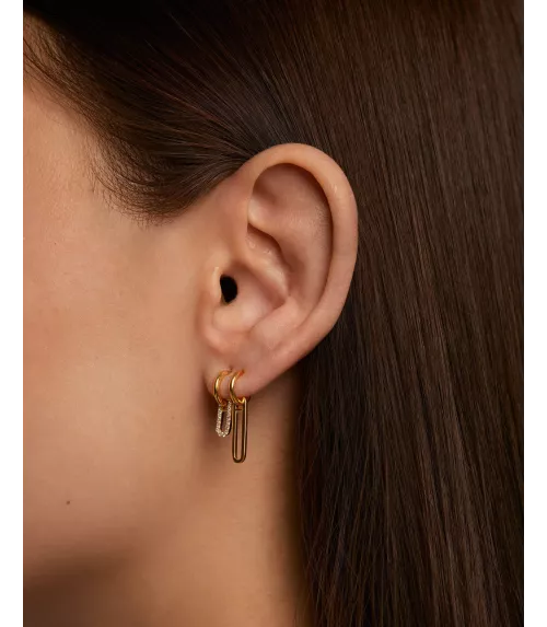 Pendientes Vanilla, P D Paola, colección Básicos de joyería.