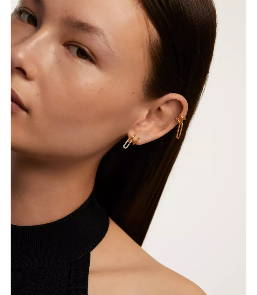 Pendientes Vanilla, P D Paola, colección Básicos de joyería.