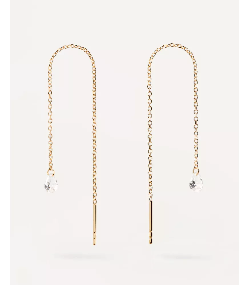 Pendientes Waterfall, P D Paola, colección Básicos de joyería.
