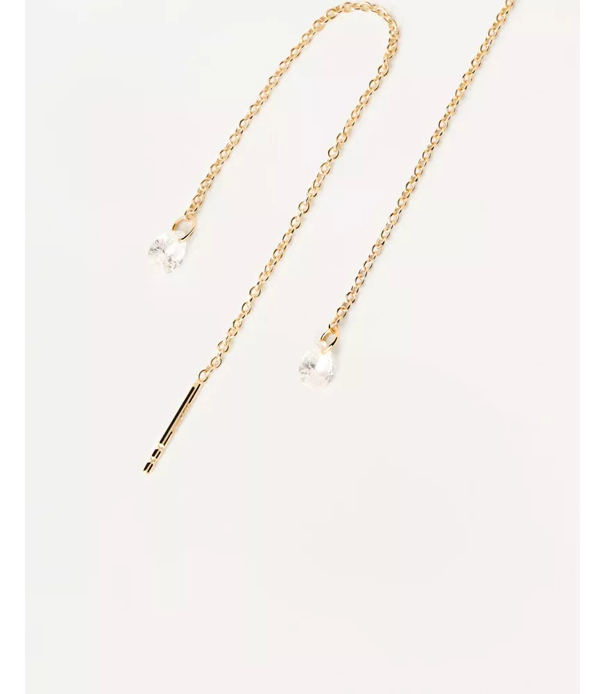 Pendientes Waterfall, P D Paola, colección Básicos de joyería.