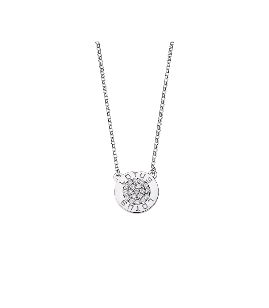 Collar Lotus Silver Trendy para mujer. LS1252-1/1