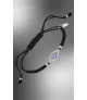 Pulsera Lotus Silver LP1970 -2/2, Ojo Turco con circonitas.