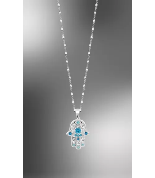 Collar Lotus Silver Rainbow LP1989-1/4