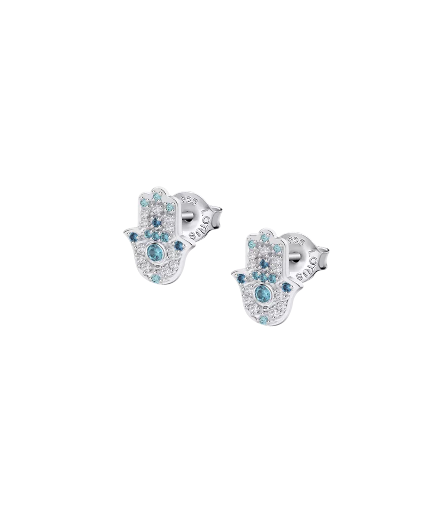 Pendientes Lotus Silver Rainbow para mujer. LP1989-4/4