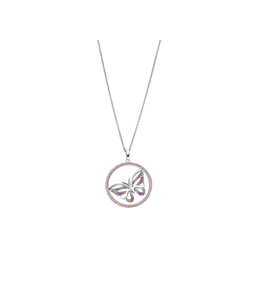 Collar Lotus Silver Rainbow LP1989-1/4