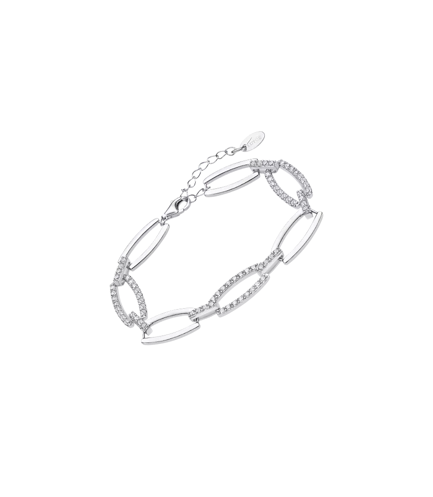 Pulsera Lotus Silver Trendy eslabones. LP3180-2/1