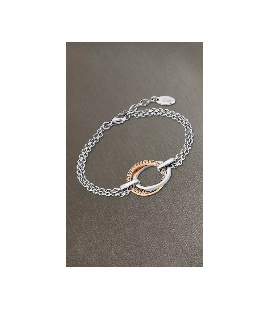 Pulsera Lotus Style LS1780-2/2 en acero inoxidable 316L,