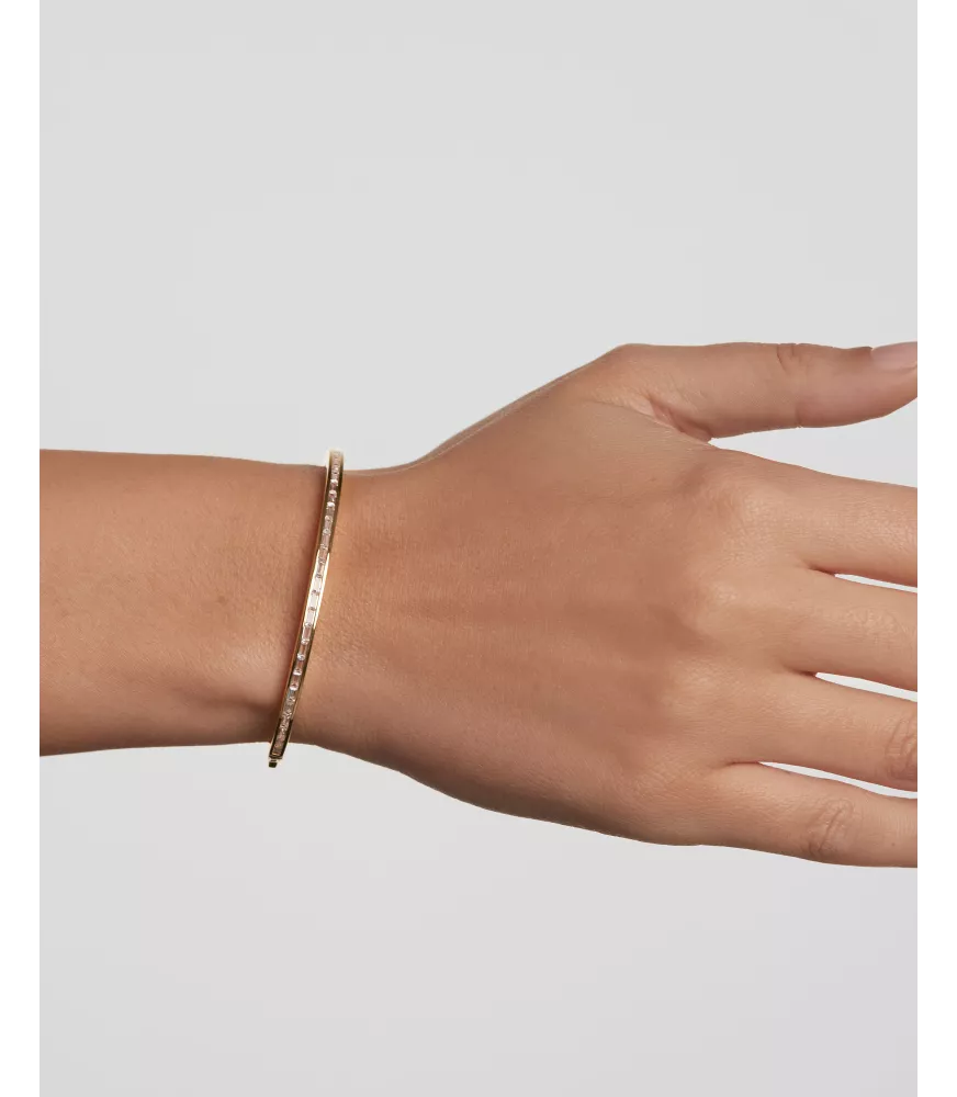 Brazalete Viena, P D Paola, colección Básicos de joyeria.