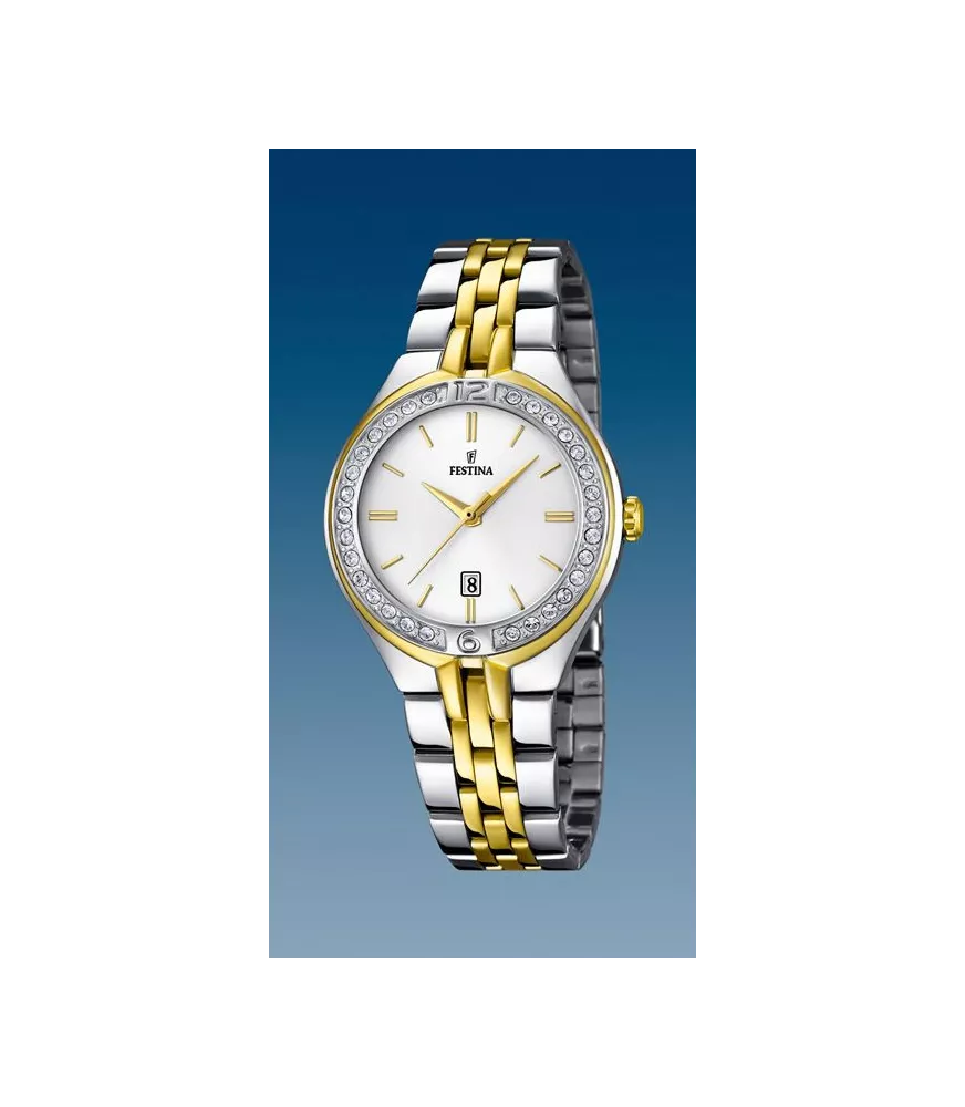 Reloj Festina cuarzo ,analógico, 3 agujas y calendario.