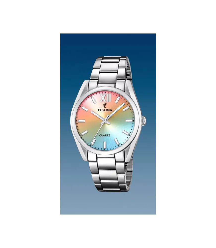 Reloj Festina mujer, cuarzo ,analógico, 3 agujas. F20622/H