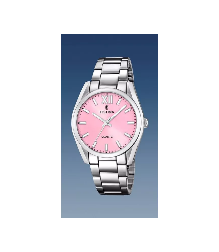 Reloj Festina mujer, cuarzo ,analógico, 3 agujas. F20622/M